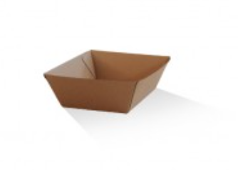 PCT1 Tray Small/Brown Corrugated Plain/Brown